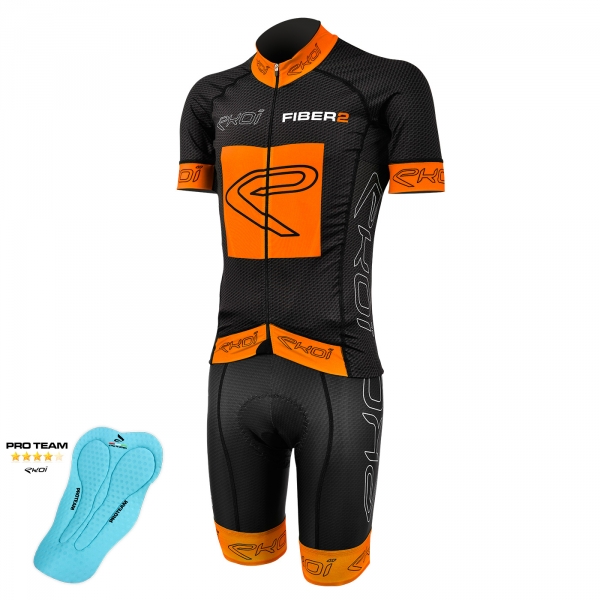 Pack EKOI Carbon Fiber 2 Proteam Neon Orange Pack EKOI Carbon Fiber 2 Proteam Neon Orange