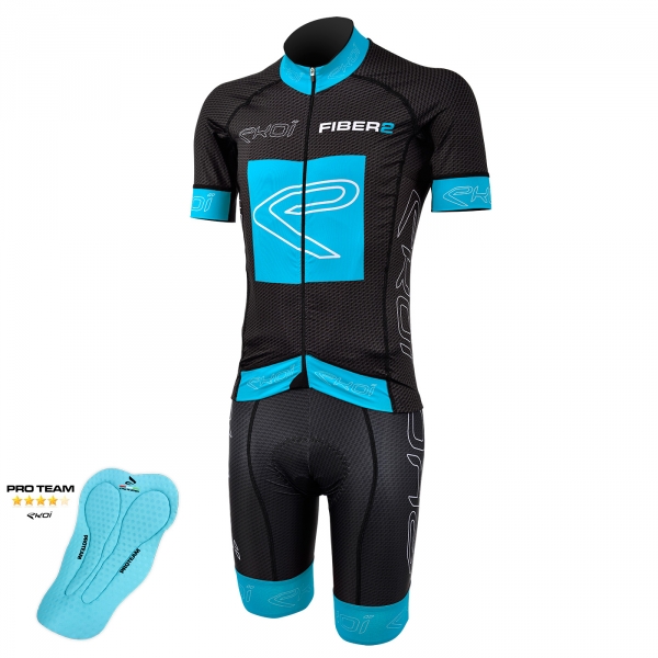Set EKOI Carbon Vezel 2 Proteam Blauw Set EKOI Carbon Vezel 2 Proteam Blauw