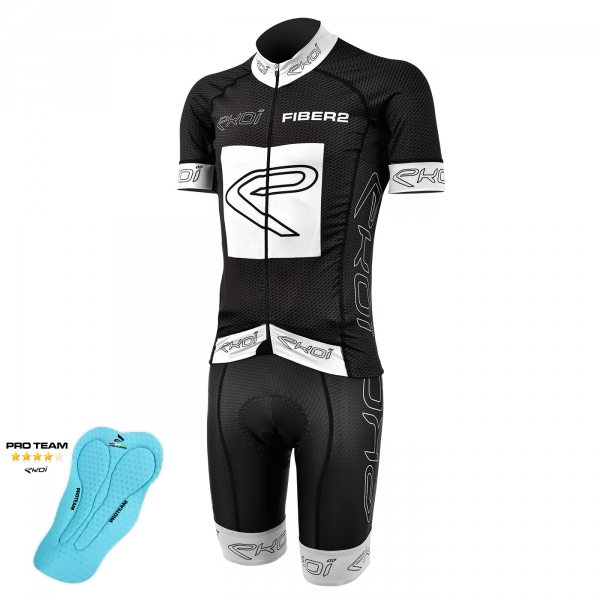 Set EKOI Carbon Vezel 2 Proteam Wit Set EKOI Carbon Vezel 2 Proteam Wit