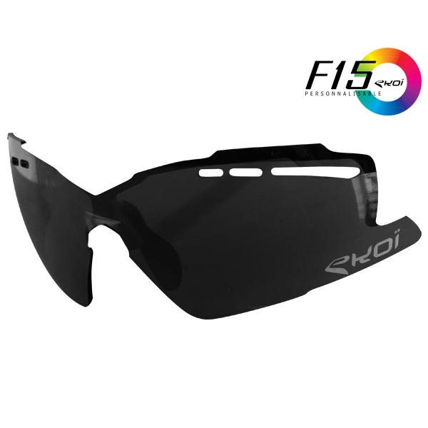 Schwarze Sonnenbrillengläser mit Verspiegelung F15 Schwarze Sonnenbrillengläser mit Verspiegelung F15