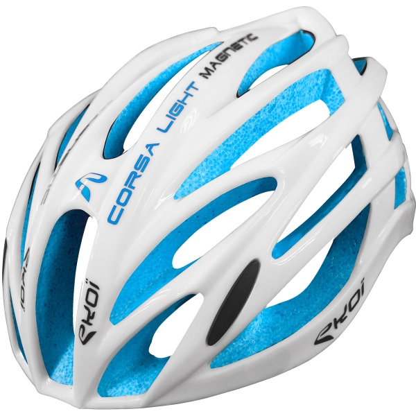 Kask CORSA LIGHT Biało Niebieski Kask CORSA LIGHT Biało Niebieski