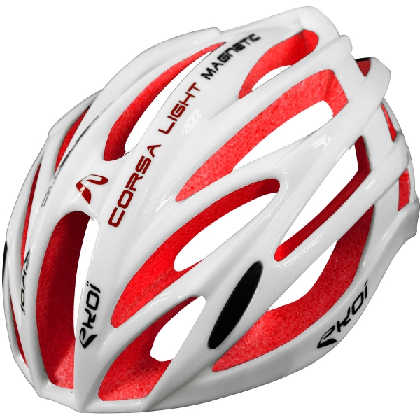 EKOI CORSA LIGHT Helm Wit Rood EKOI CORSA LIGHT Helm Wit Rood