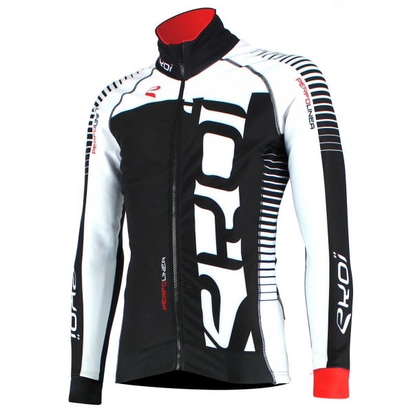 EKOI PERFOLINEA black/white thermal cycling jacket EKOI PERFOLINEA black/white thermal cycling jacket