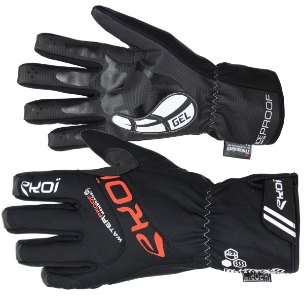 EKOI WATERPROOF black winter cycling gloves EKOI WATERPROOF black winter cycling gloves