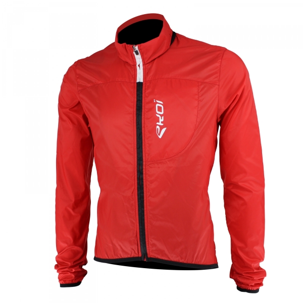 Windweste EKOI Rain Stop Pocket Rot Windweste EKOI Rain Stop Pocket Rot