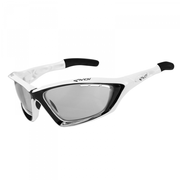 EKOI Fit First limited edition black & white sunglasses grey Cat 1-2 photochromic lens EKOI Fit First limited edition black & white sunglasses grey Cat 1-2 photochromic lens