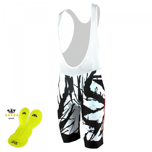 EKOI Limited Edition Cycling Art NSAT pad bibshort EKOI Limited Edition Cycling Art NSAT pad bibshort