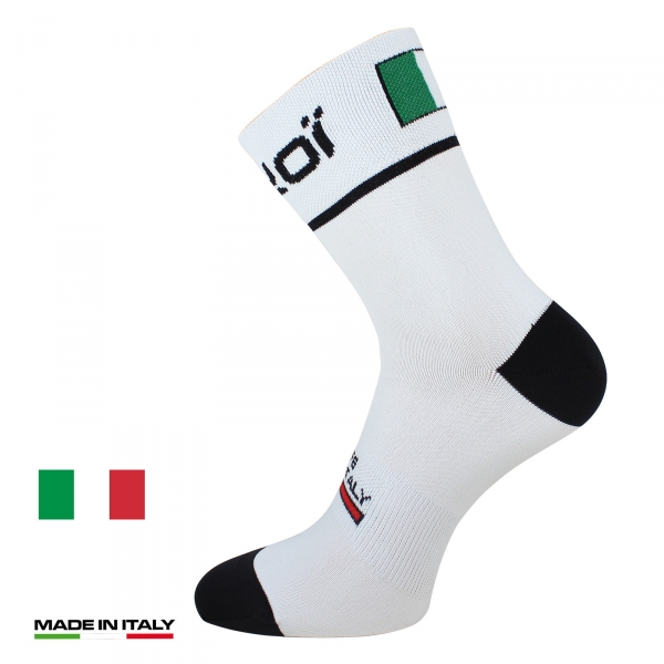 Sommer Radsocken EKOI NATION Weiss Italien Sommer Radsocken EKOI NATION Weiss Italien