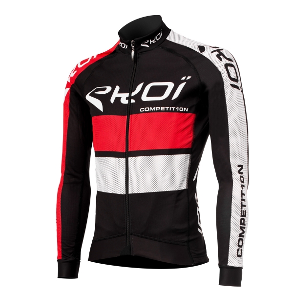 Winter shirt EKOI COMP10 Zwart Rood Winter shirt EKOI COMP10 Zwart Rood
