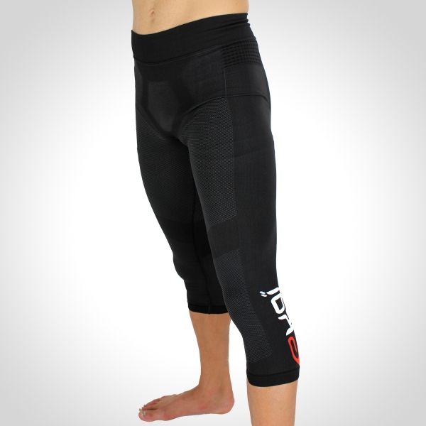 Kniehose EKOI RUN Schwarz Kniehose EKOI RUN Schwarz