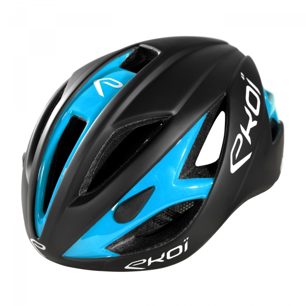 Helm EKOI AR13 Schwarz Matt Blau Helm EKOI AR13 Schwarz Matt Blau