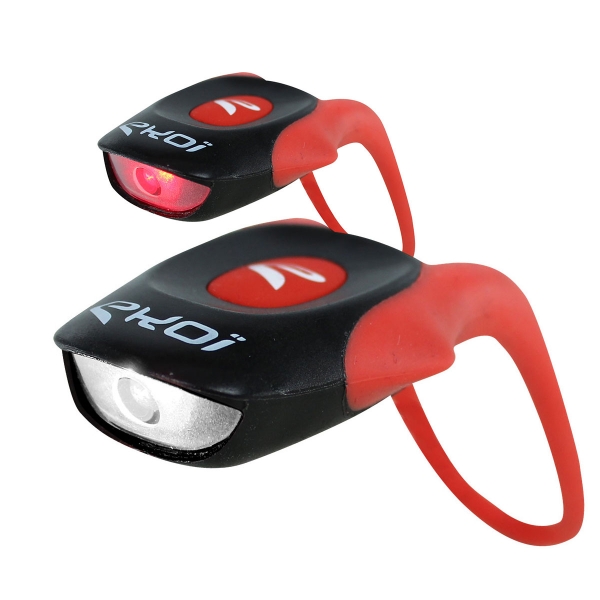 Pack 2 Micro Eclairage EKOI LED Avant Arrière Pack 2 Micro Eclairage EKOI LED Avant Arrière