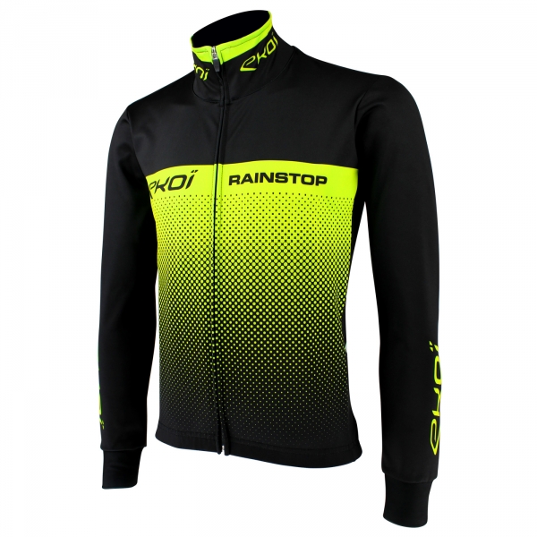 EKOI RAIN STOP BLACK / YELLOW FLUO JACKET EKOI RAIN STOP BLACK / YELLOW FLUO JACKET