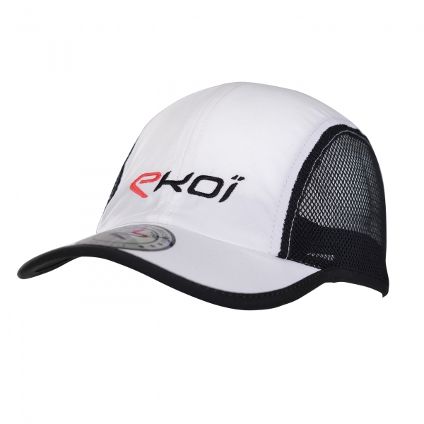 Mütze EKOI RUN Runner Cap Weiss Mütze EKOI RUN Runner Cap Weiss