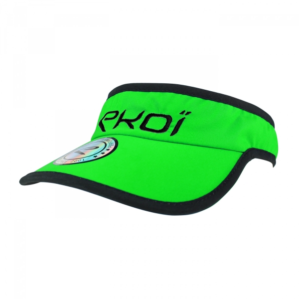 Zonneklep EKOI RUN Runner Cap Groen fluo Zonneklep EKOI RUN Runner Cap Groen fluo