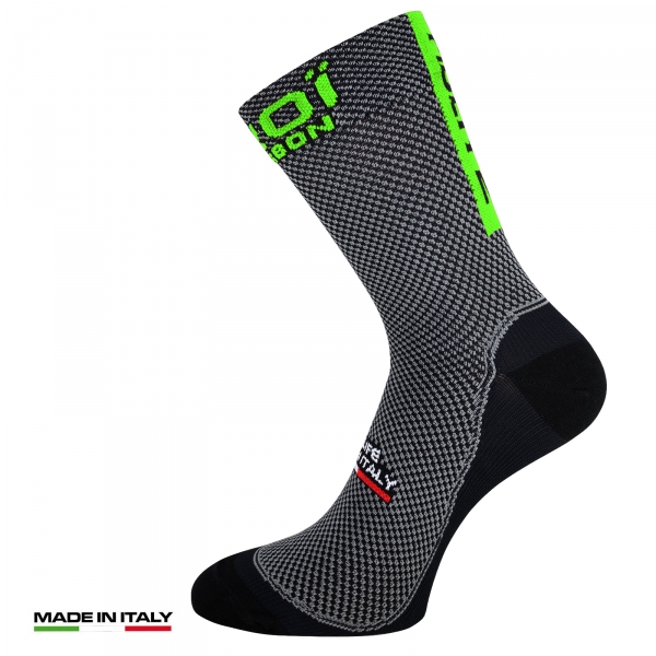 Skarpety letnie EKOI Carbon Fiber 2 Zielone fluo Skarpety letnie EKOI Carbon Fiber 2 Zielone fluo