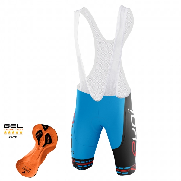 Fietsbroek EKOI COMP11 Gel Blauw Zwart Fietsbroek EKOI COMP11 Gel Blauw Zwart