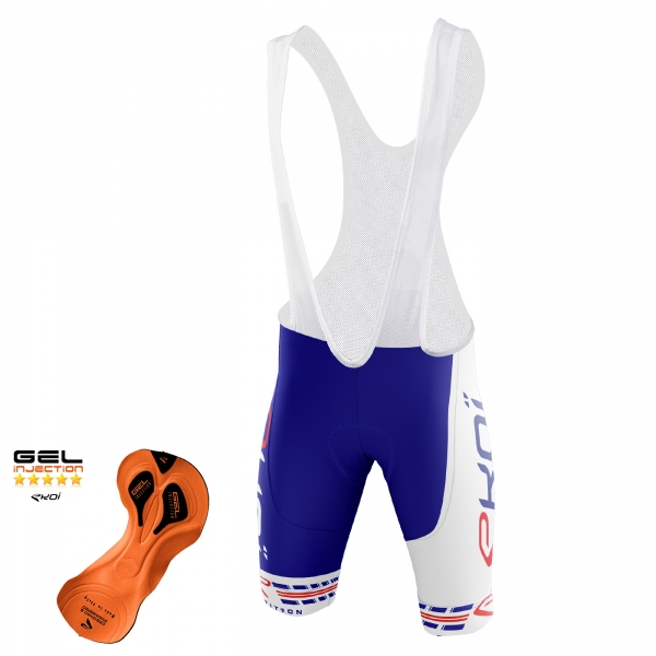 EKOI COMP11 Gel Injection French blue bib short EKOI COMP11 Gel Injection French blue bib short