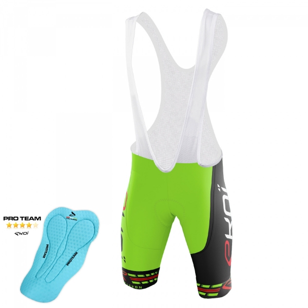 Spodenki EKOI COMP11 Proteam zielono-czarne Spodenki EKOI COMP11 Proteam zielono-czarne