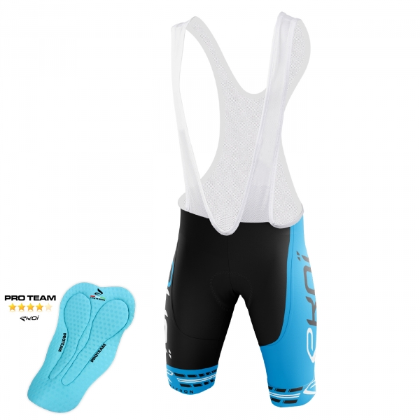 EKOI COMP11 Proteam Black and Blue Bib Shorts EKOI COMP11 Proteam Black and Blue Bib Shorts