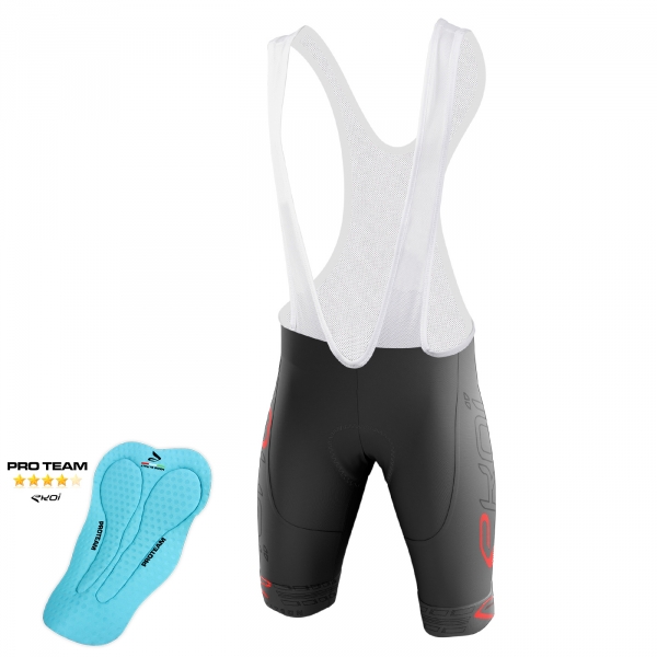 EKOI COMP11 Proteam Full Black Bib Shorts EKOI COMP11 Proteam Full Black Bib Shorts