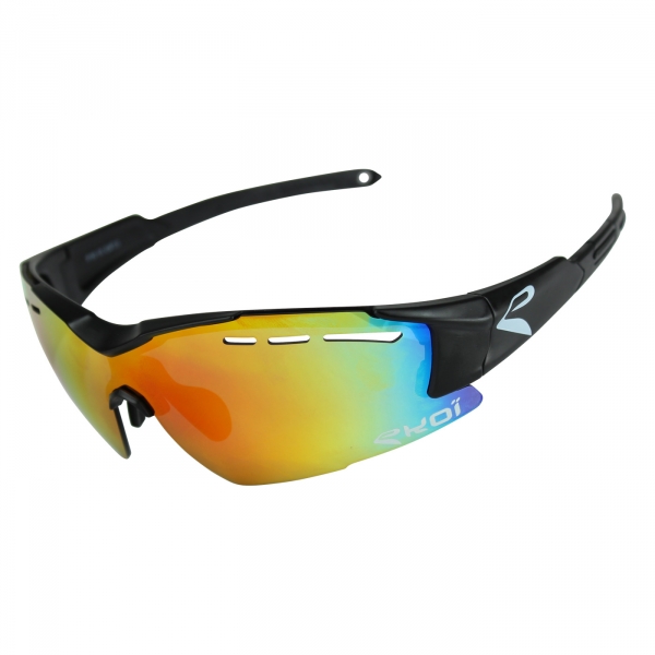 EKOI F15 Matt black sunglasses with Revo lens EKOI F15 Matt black sunglasses with Revo lens