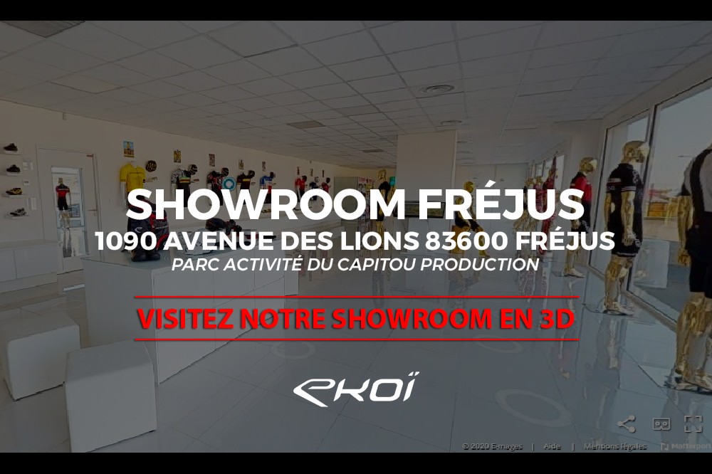 SHOWROOM OFFICIEL EKOI FREJUS FRANCE