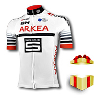 1 Fan-Trikot Arkea Samsic als Geschenk 1 Fan-Trikot Arkea Samsic als Geschenk